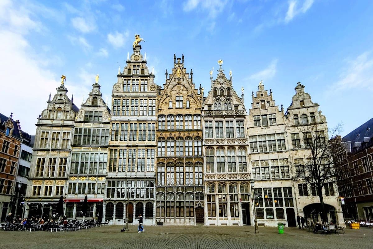 Grote Markt and Cathedral Exterior