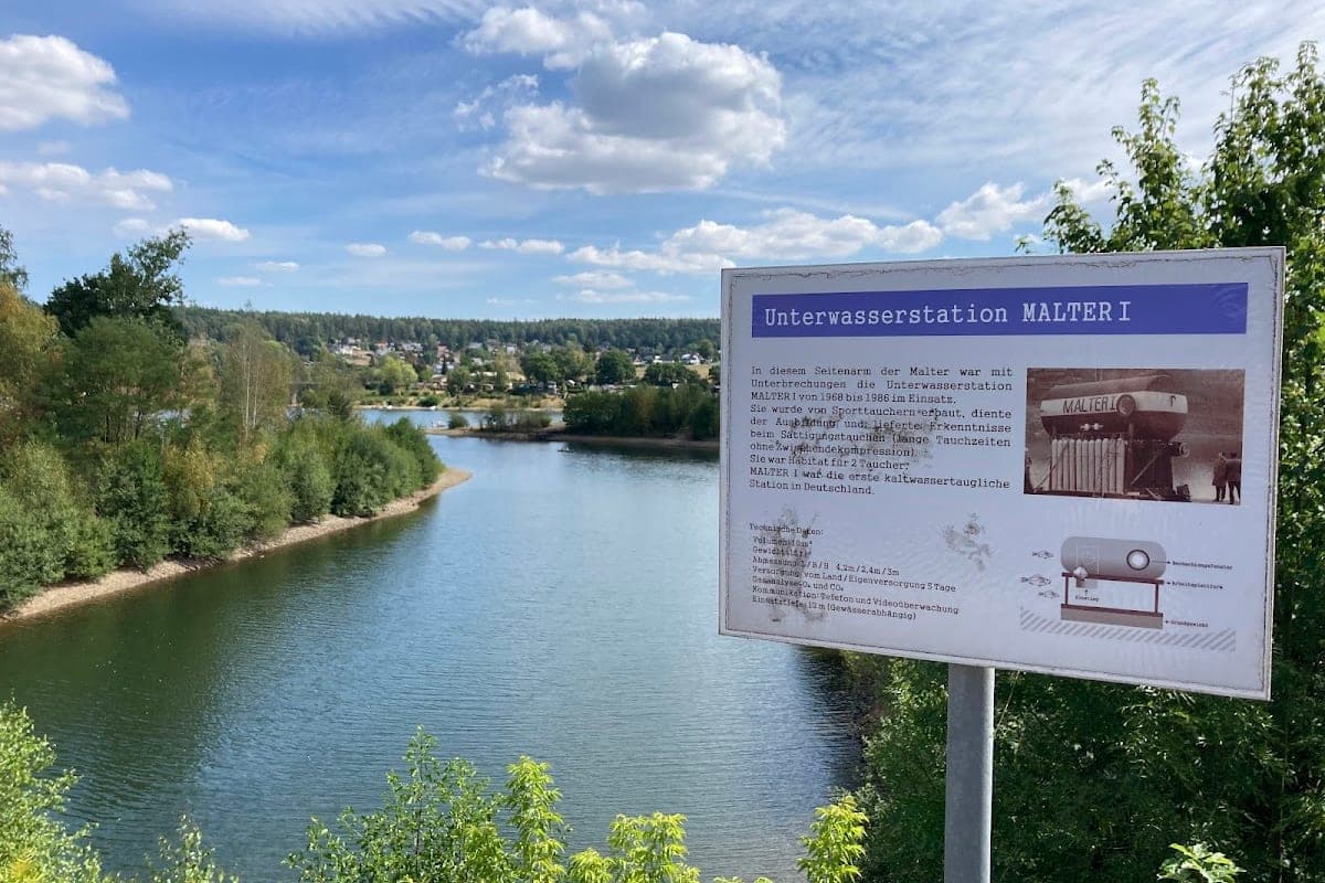Stausee Malter