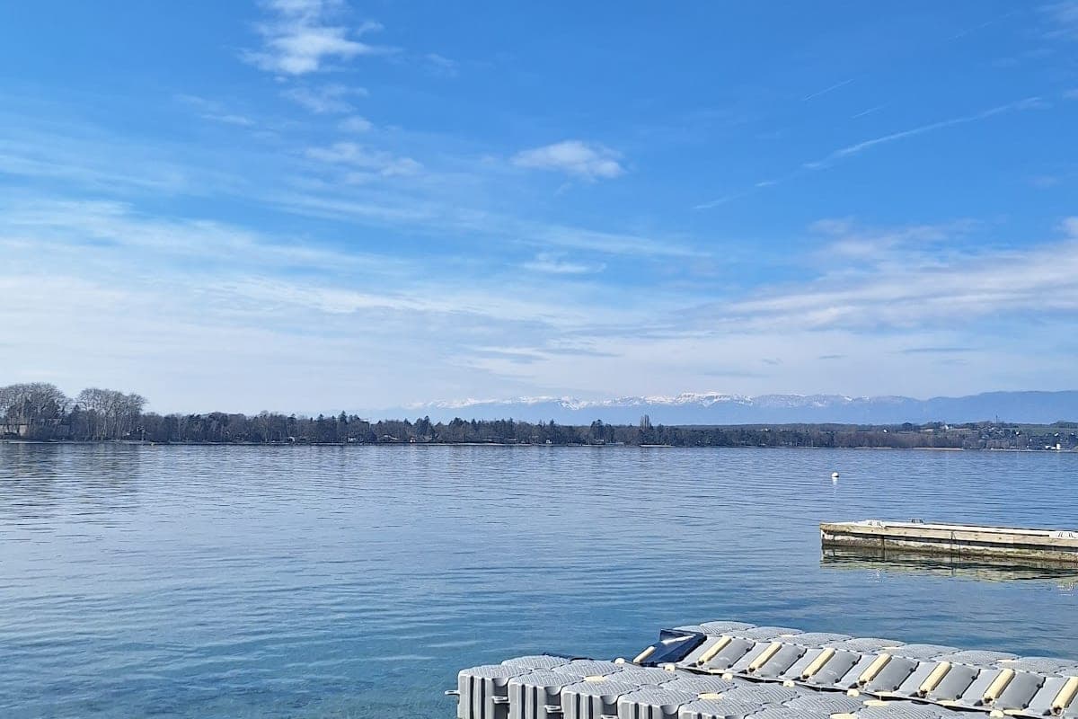 Plage de Sciez (côté ouest)