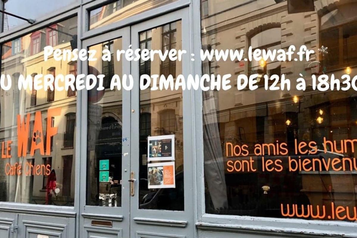 Le Waf — Café à Chiens