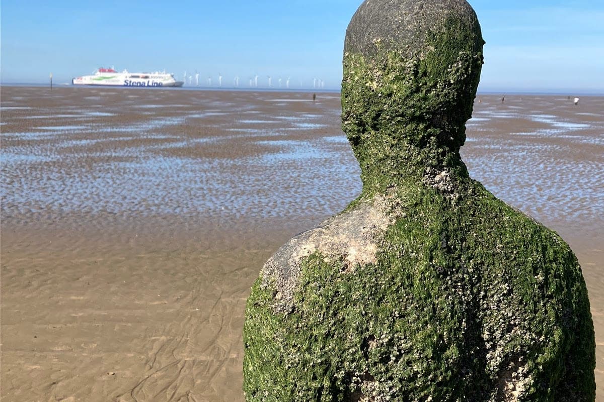 Crosby Beach Iron Men trail