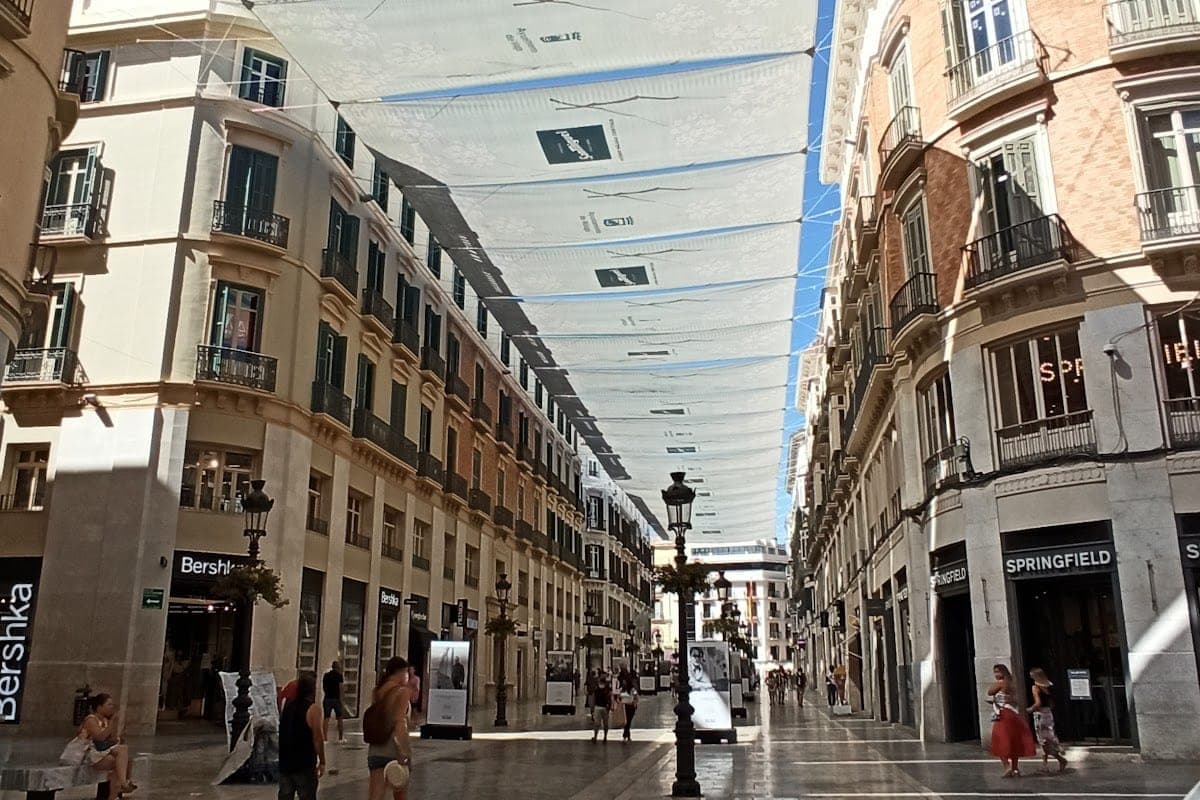 Calle Larios and Historic Centre