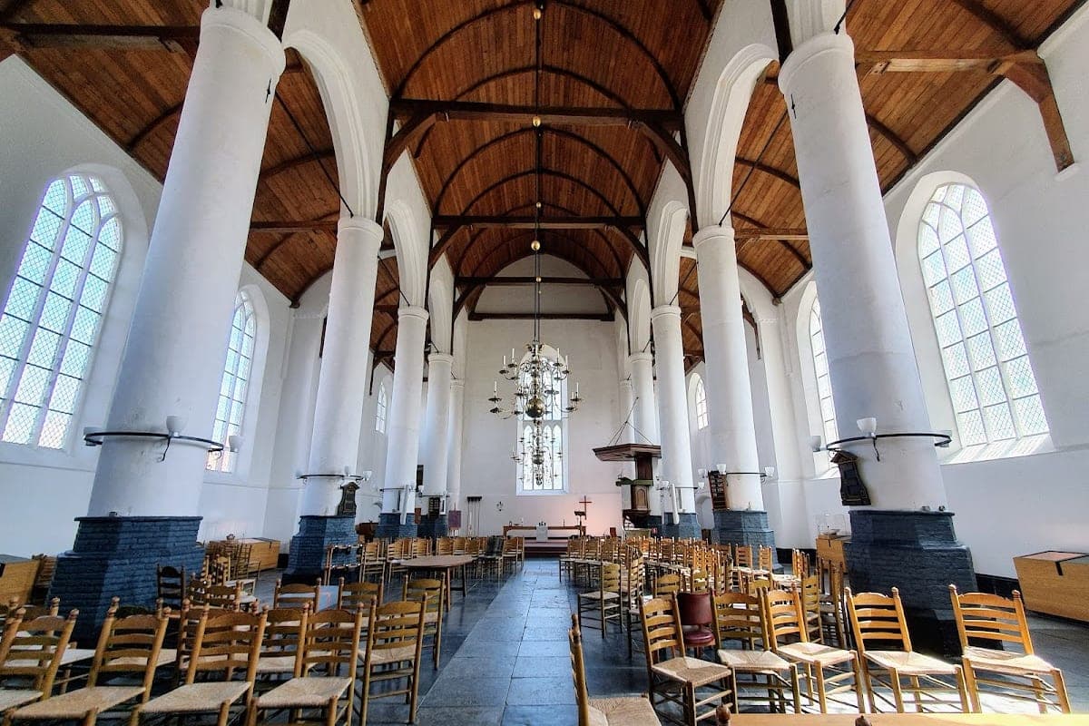 Den Burg market square & 1517 Hervormde Kerk
