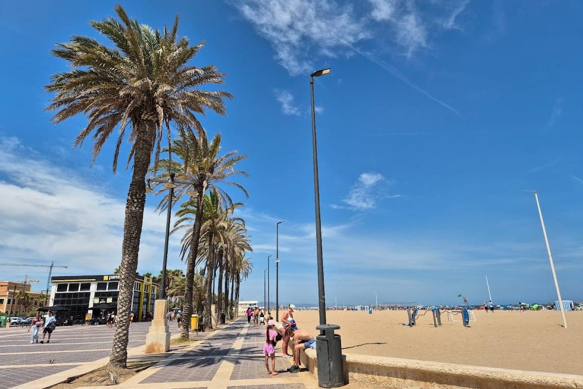 Malvarrosa Seafront Promenade