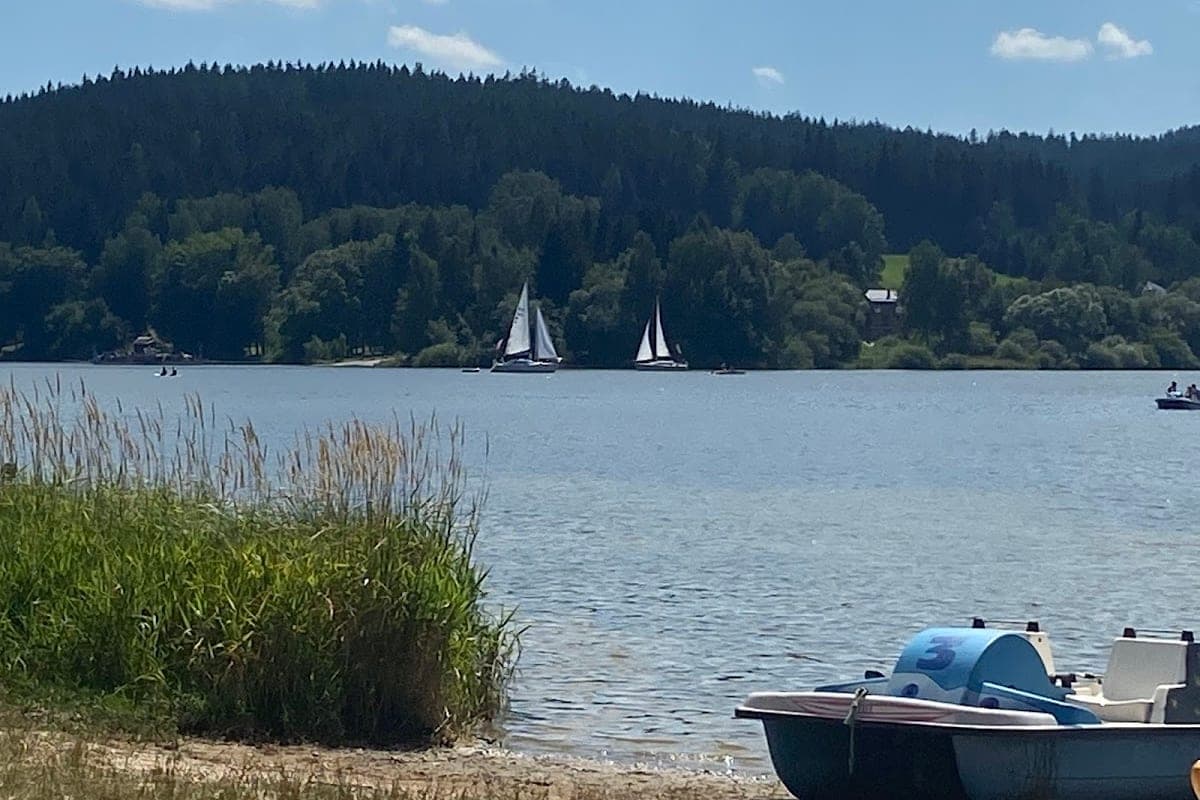 Lipno Lake — Frymburk beach