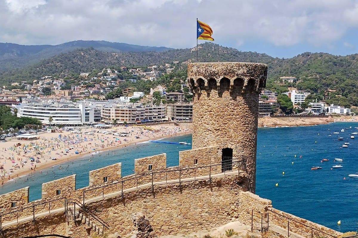 Cap de Tossa headland & Vila Vella ramparts