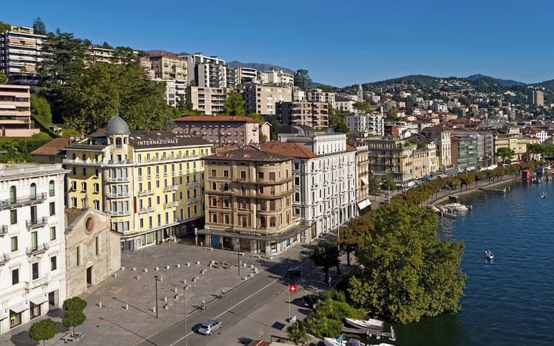Hotel International au Lac Historic Lakeside Hotel: Cat-friendly hotel in Lugano